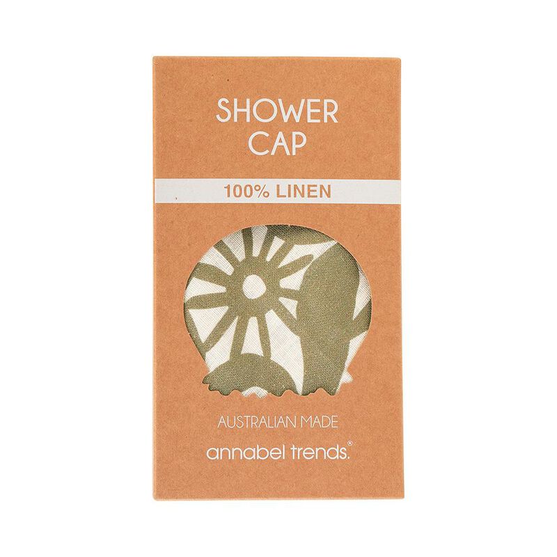 Annabel Trends Linen Shower Cap - Abstract Gum image number 1